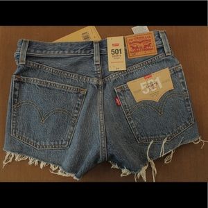 Levi shorts from the 501 collection.